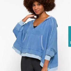 Free People Movement cropped hoodie